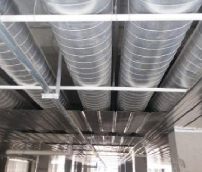 スパイラルダクトの寫真
