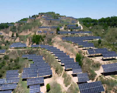 Large Ground Power Plant-Datang-Shanxi Luliang Agricultural Photovoltaic Complementary Power Plant 100MW